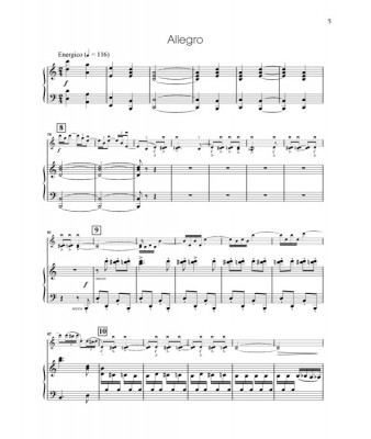 SPISAK, Michał - Andante i Allegro (wyciąg fortepianowy)